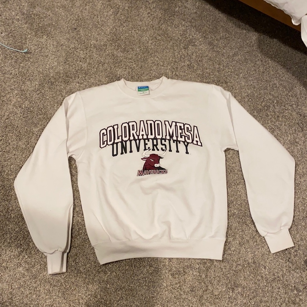 Champion Colorado Mesa University Mavericks crew neck sweatshirt